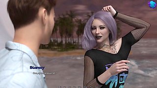 Animated mother enjoys a powerful orgasm in a 3D fantasy clip