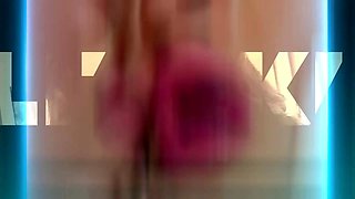 Interracial hot hardcore with naughty Violet Starr in red spandex Ricky Johnson with his Big Cock - reality kings