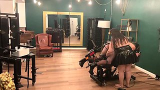 Hardcore Anal MILF Femdom Session with TV Slave Part 3-4