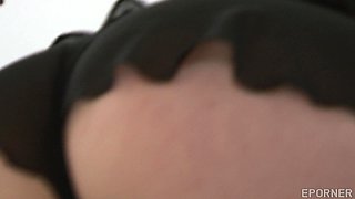 Brunette Ella Hughes in Wild Forbidden Wife Passion Play