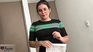 MELANIE CACERES' HORNY GIRL LOVES MY STRANGE COCK - PORN IN ENGLISH