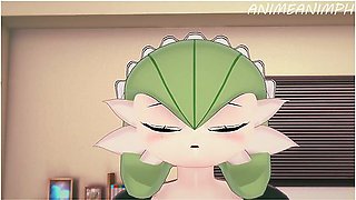 Hentai Anime - Pov: Raising Gerdevoir Levels To Fuck Her Giantess Growth - Pokemon Anime Hentai Furry Compilation