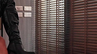 She Fuck His Face with Wet Pussy Before Rough Doggy Creampie