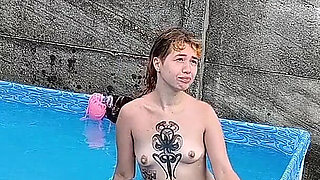 Pool Party with Naughty Stepsisters