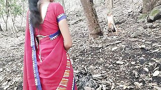 A Desi Girl Was Walking Alone in Forest Stranger Came There and Ask Her Pussy