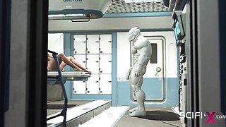 Fancy woman's doggystyle movie by Scifi-X