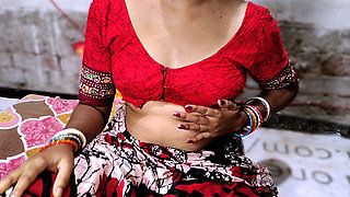 Sexy Bhabi at Home Alone. I am so Horny & Go to Finger Sex clear Hindi Audio