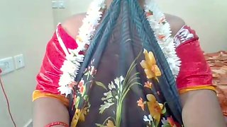 Telugu Blue Saree Aunty Open Bigboobs Sucking Puffy Nipples Sucking Dirty Talking Telugu Audio