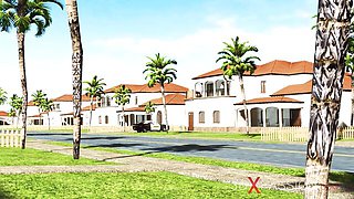 3DXPassion featuring side chick's shaved clip