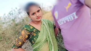 Desi Village Bhabhi Fuck in Jungle with Her Devar, Indian Beautiful Bhabhi Ki Outdoor Chudai,in Hindi Audio Desi Teen Tight Puss