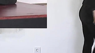 Mistress Dyanna Tramples While Slave Orgasms! a Picture in a Picture