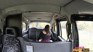 Female faux cab - panty vagina catapulting with a nineteen year old usa porn star