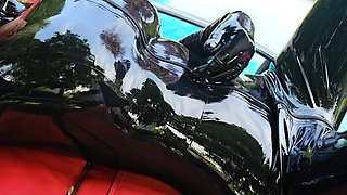 Bianca Beauchamp - Black Latex by the Pool