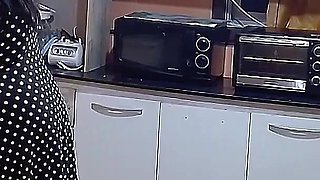 Movie Scene Between Pots and Pans Fucking in the Kitchen