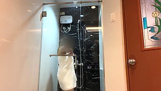 My Step Bro Sneak Into the Bathroom