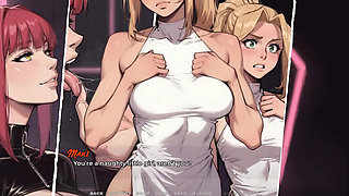 My New Girlfriend Taboo Hentai Game Ep.63 Two Step Sisters Taking Care of a Huge BBC in the Club Toilet!