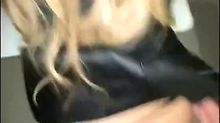 Gorgeous slut POV blowjob crazy porn scene