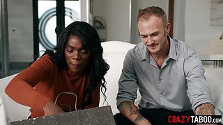 Ambitious nailed by her dominant husband