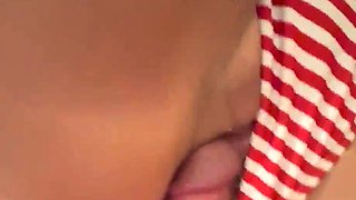 Sexy amateur blonde blowjob amp cumshot HD