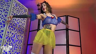 WildTali as Snow White Gets Anal Creampie in Hardcore Cosplay Cowgirl Ride