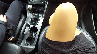 I Let the Taxi Driver Touch My Nylon Legs in the Car This Morning