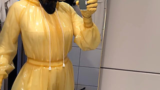 I Love This Heavy Rubber Helmet