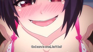 Wild hentai: lucky guy pounds best girls with huge tits in his school