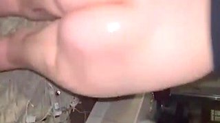 Creampied Out On A Walk Interracial Sex