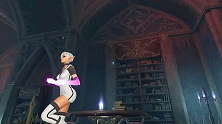 Uncensored hentai, uncensored, big tits blonde