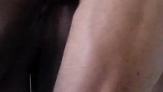 BBW Grandma Enjoys Huge Black Cock with Huge Cumshot on Doggy Style