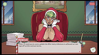 Claus' Secret Surprise XMAS HENTAI Game Ep.1 Naughty elf and sexy santa wife !