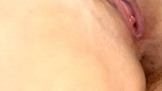 Horny MILF Masturbates and Squirts