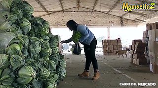 Busty Chubby Colombian Babe Likes It Rough