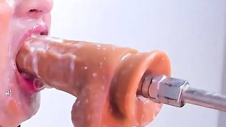 Piss fetish WAM gal solo toys