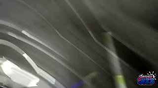 Amateur blond girl with big boobs getting fucked