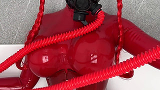 Red Sniff Dildo