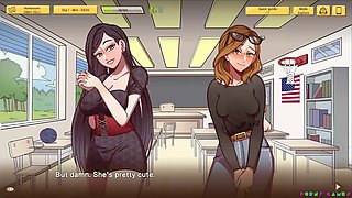 Visual hentai, naked adventure, public