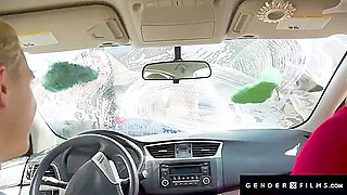 Babe Spitroast Russian Hunk With Busty Chick - Kasey Kei, Adira Allure