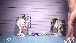 6 Pairs of Shoes, Many Views Striptease in Shoes