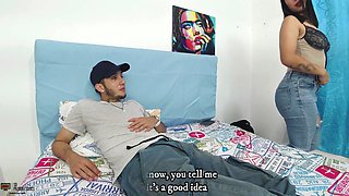 Horny Stepson Fills His Stepmom's Pussy with Cum for Getting Good Grades - Porn in Spanish