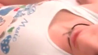 Sexy young threesome sex party