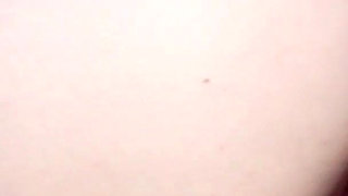 A Sexy Brunette in Pink Lingerie Masturbates in the Evening and Orgasms