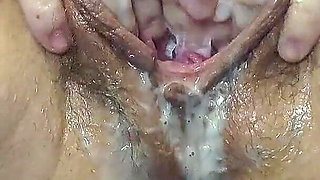 PAWG MILF Rides Huge Dildo & Orgasms with Hands in Pussy