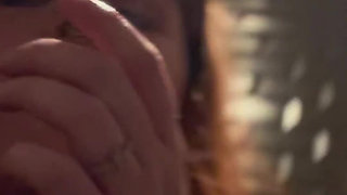 Elle Masturbates in the Toilet While Her Date Waits - Hairy Redhead French Amateur