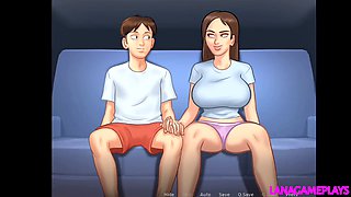 3d mom comics, mom shower together, 3d