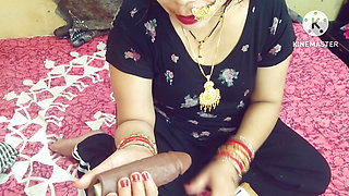 Indian Village newly married women first time Blowjob