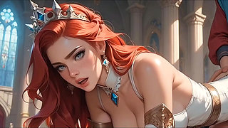 Kelly dressed as princess in the castle (PleasureSex16)