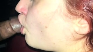 Chubby Amateur Deepthroat Blowjob POV