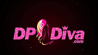 DPDiva Big Tit Christie Stevens Amazing Double Penetration