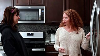 Stepdad tests Angel Cakes tight pussy